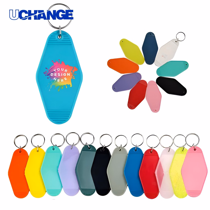 ABS Plastic Hotel Motel Keychain