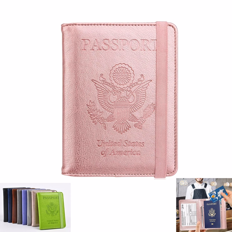 Passport And Vaccine Card Holder Combo