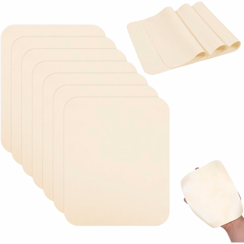 Art Chamois Cloth for Artists Working Soft Leather Pottery Tool Soft Chamois Leather
