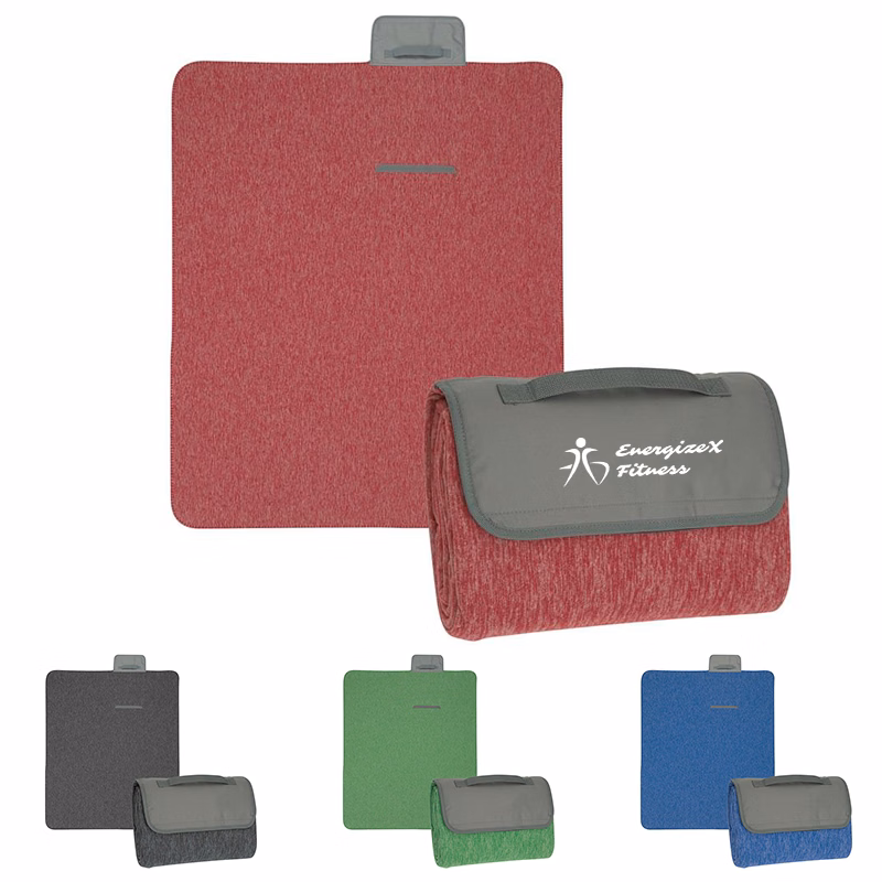 Foldable plastic polymer blanket