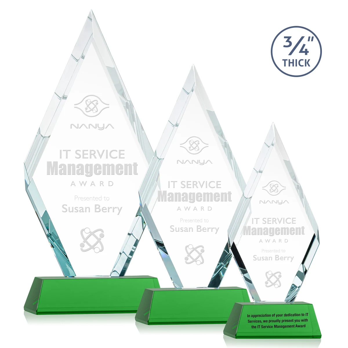 Richmond Award on Newhaven Base - Green 1