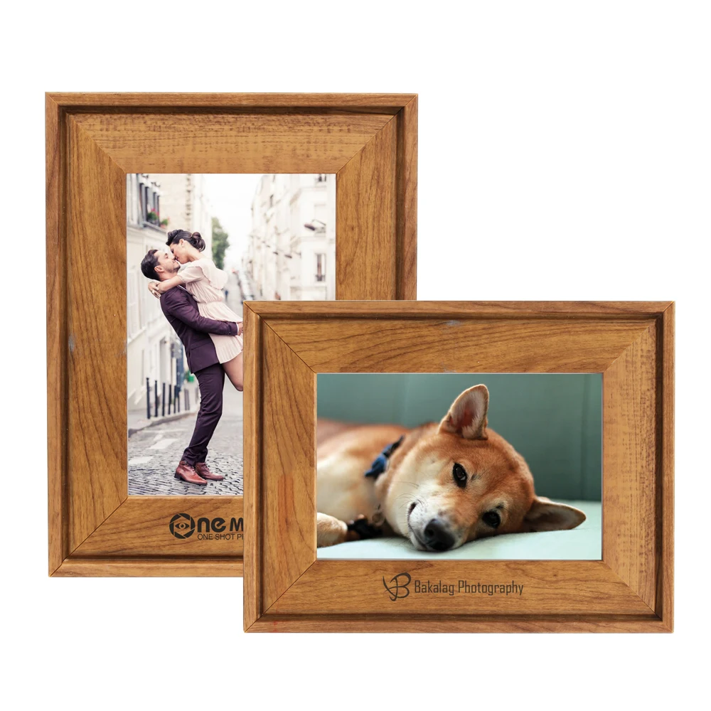 4"x6" Faux Wood Picture Frame 1