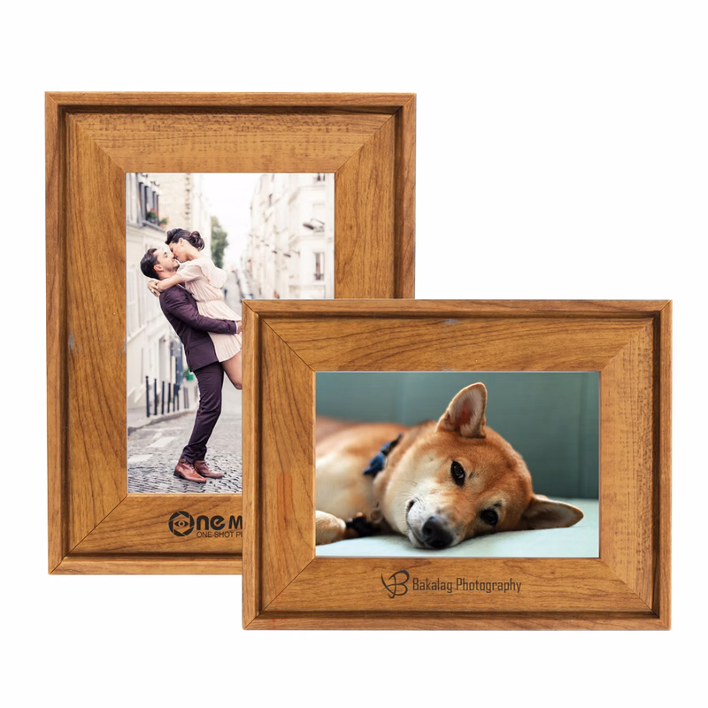 4"x6" Faux Wood Picture Frame