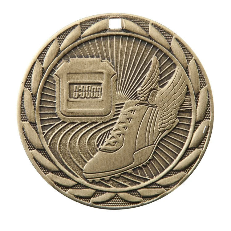 Track Fe Iron Medal 2" 1