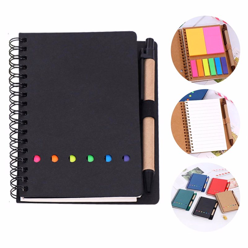 Spiral Notebook With Pen Journal Diary