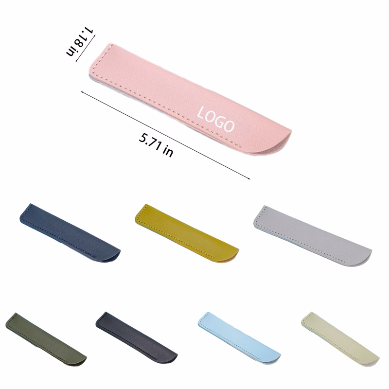 PU Leather Pen Protective Sleeve Pouch