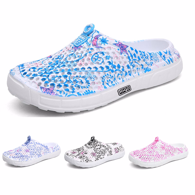 Women EVA Anti Slip Flower Beach Shoes