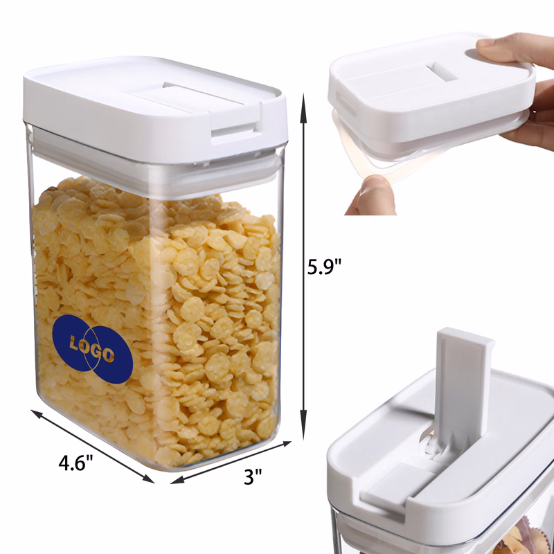 Durable 27 OZ Airtight Food Storage Jars
