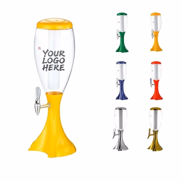 LED Light-Up Beer Dispenser for Office, School and Events