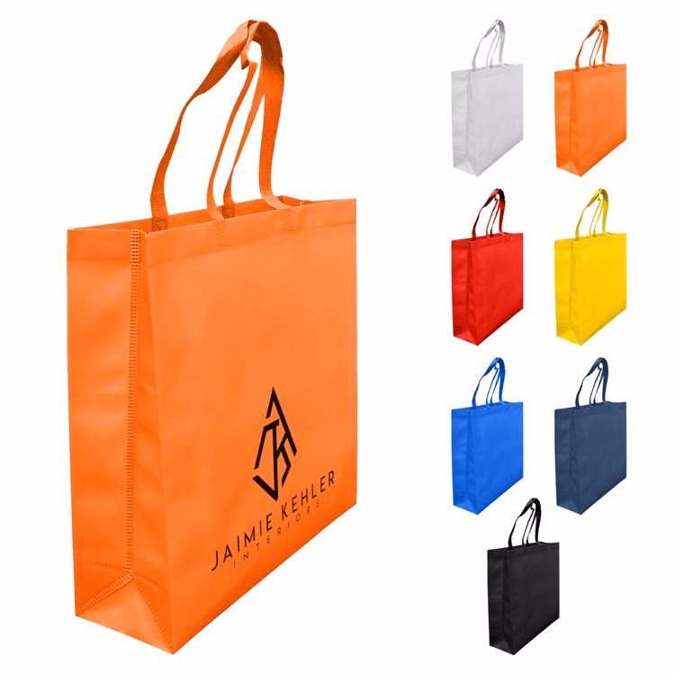 Laminated Non Woven Bag With Large Gusset