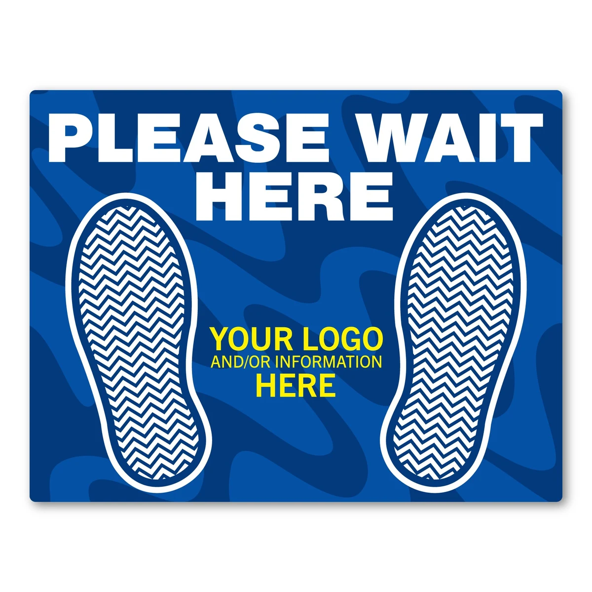 Rectangle Carpet Decal - 11" x 8.5" 1
