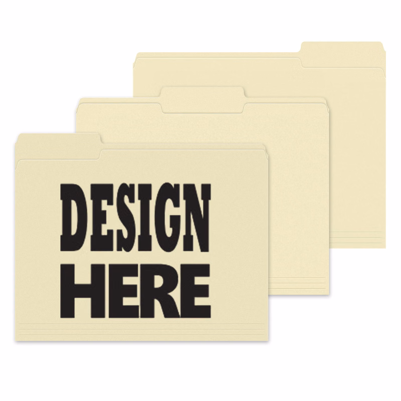 1/3 Tab Manila File Folder Letter Size