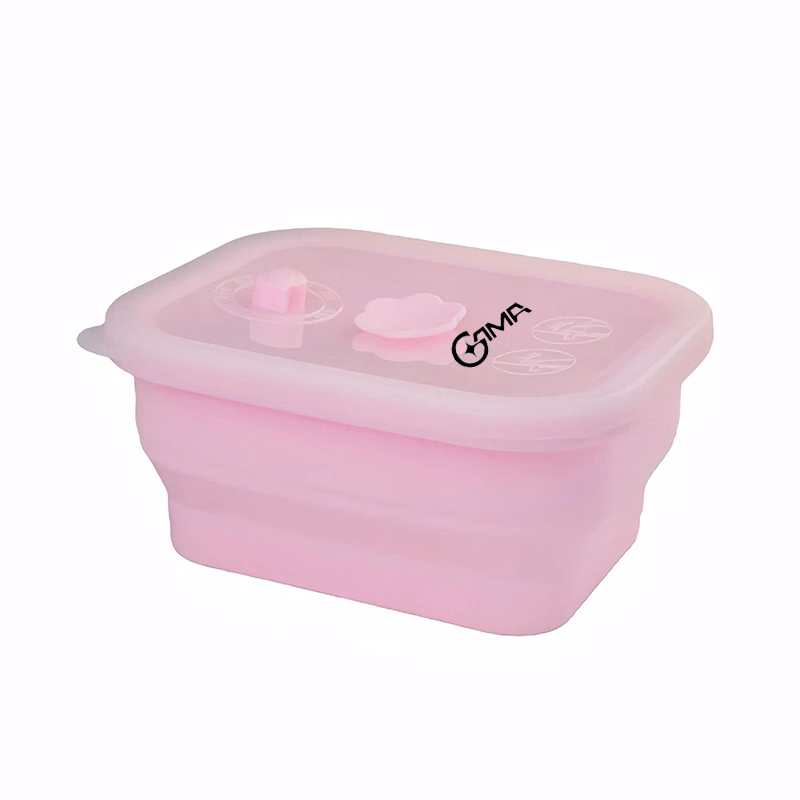 Custom Logo Collapsible Silicone Food Preservation Box