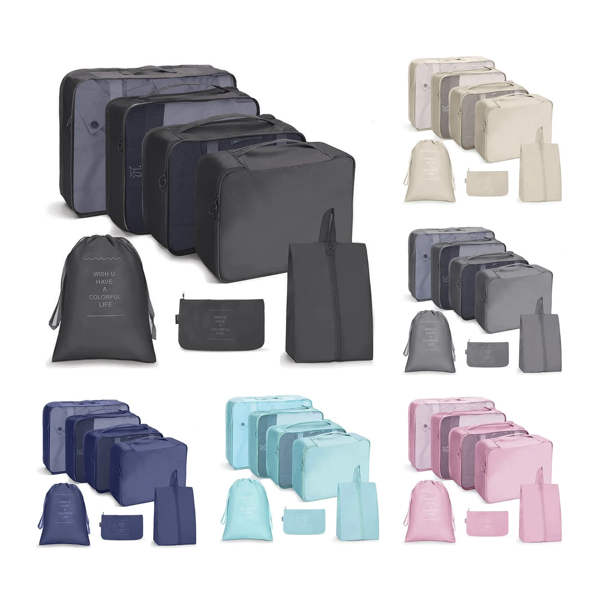 Storage Bag 7 Pieces Set 1