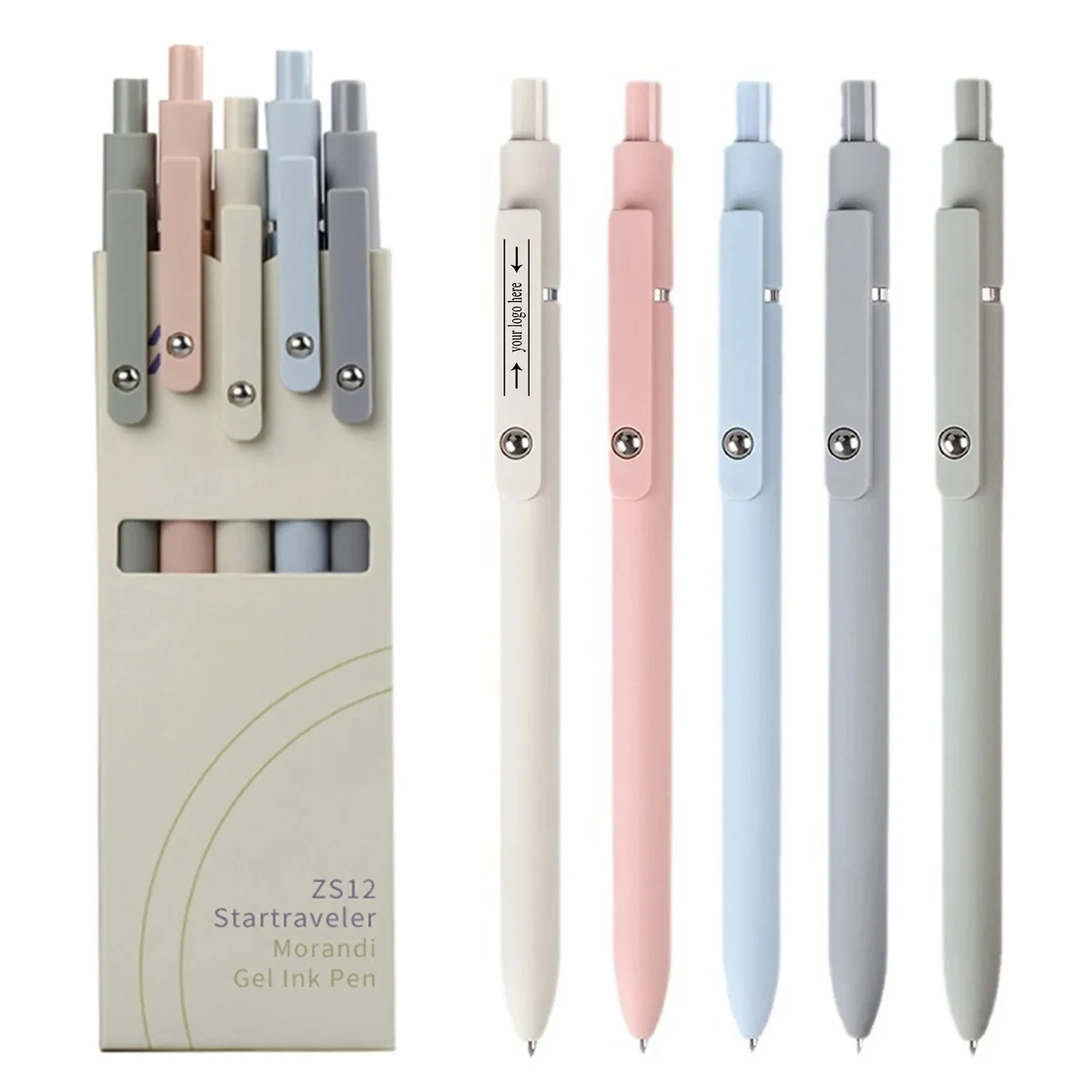 Click-Action Neutral Pen 5-In-1 Set 1