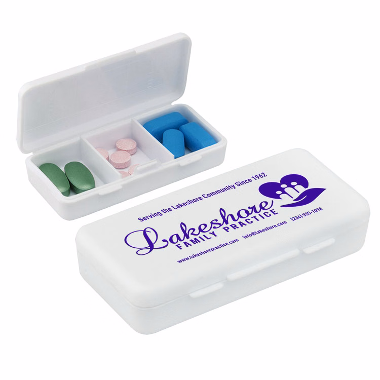 3 Compartment Pillbox