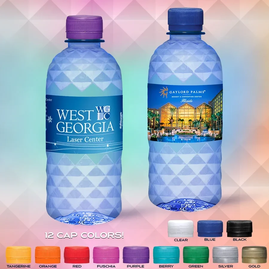 12oz Diamond Water Bottle 1