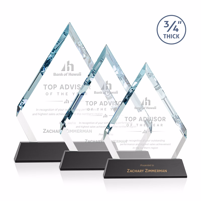 Apex Award on Newhaven Base - Black