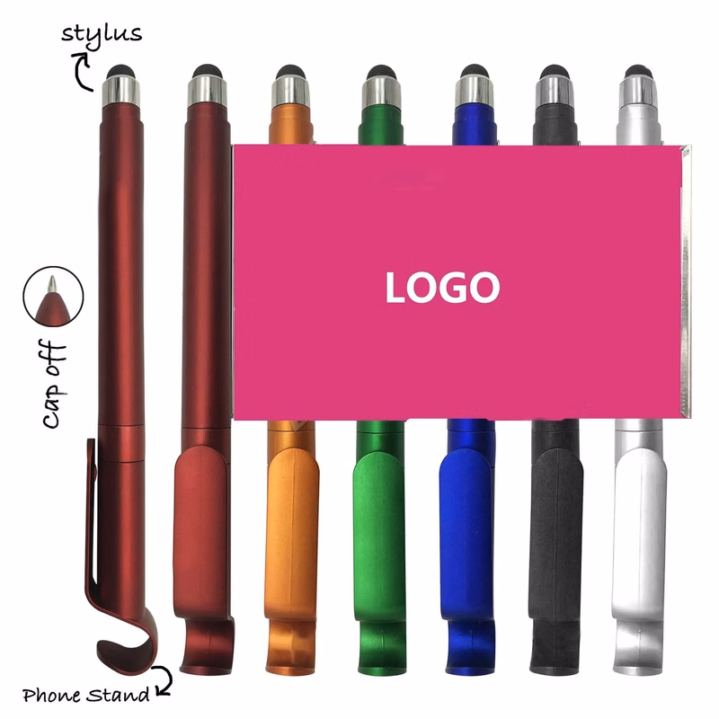 Banner Promotional Message Pen with Phone Stand