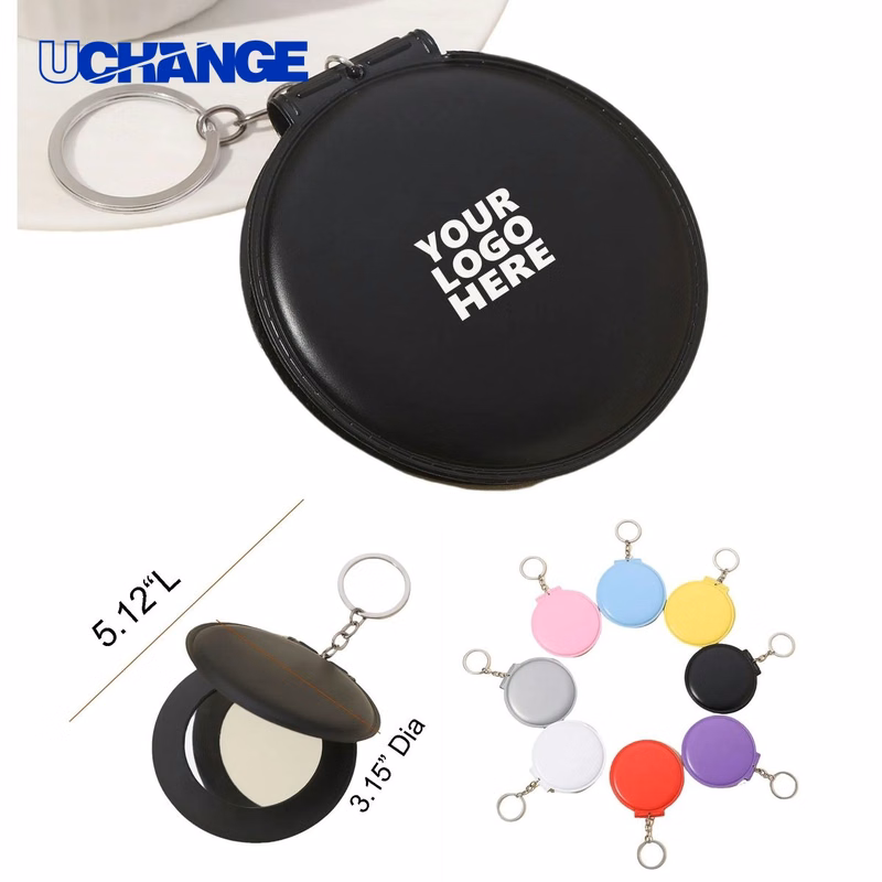 PU Makeup Mirror Cosmetic Accessory