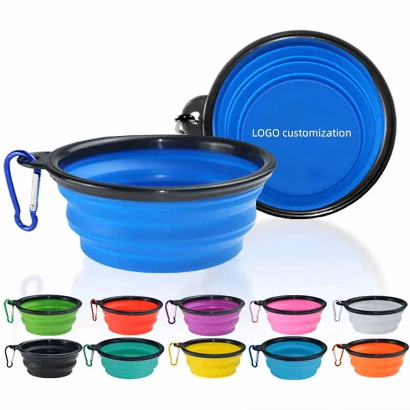 12oz Collapsible Pet Bowl MOQ100