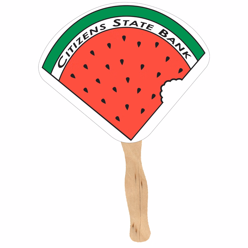 Single Side Seashell Shaped Fan