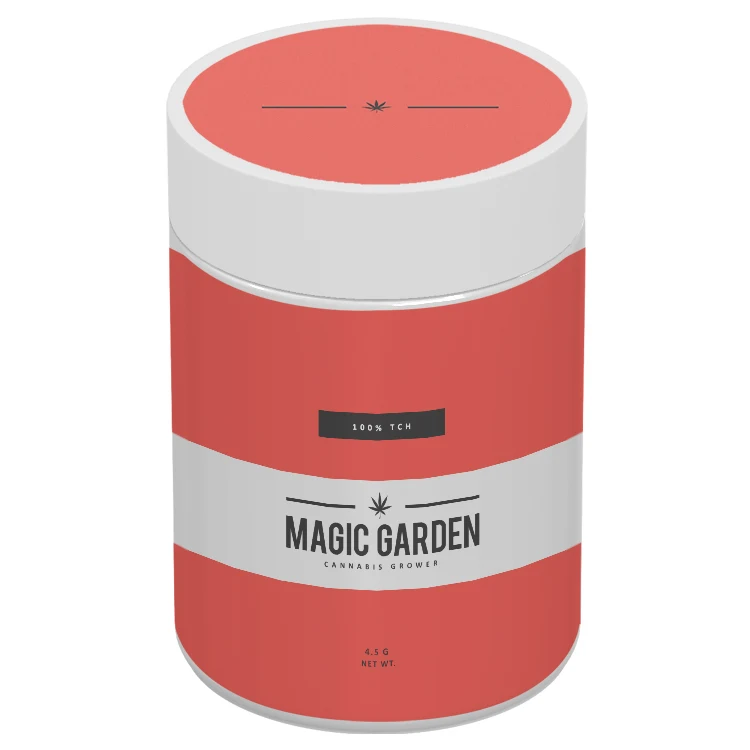 Custom Glass Jar – 4 oz – With Label 1