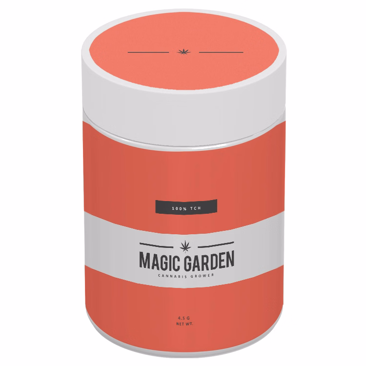 Custom Glass Jar – 4 oz – With Label