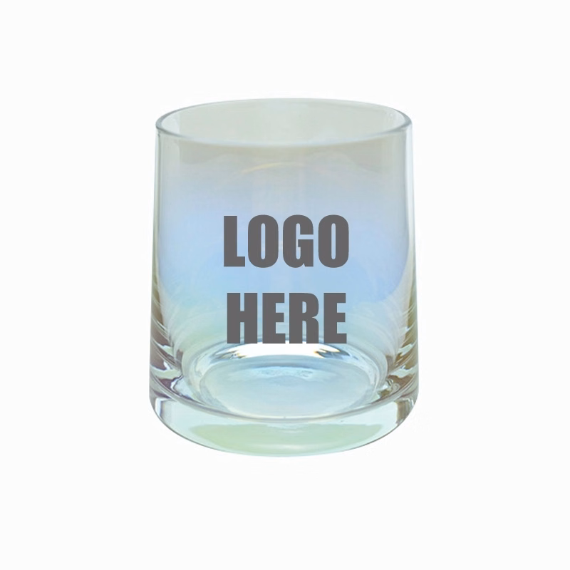 Custom 8.7 oz Electroplated Whiskey Glasses