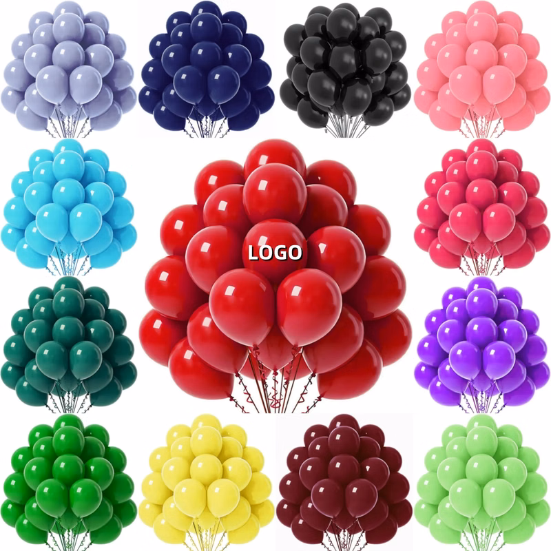 Solid-Color Latex Balloons