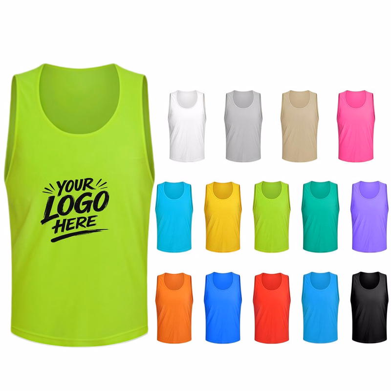 Mesh Scrimmage Vest Training Pinnie For Team Practice Sports
