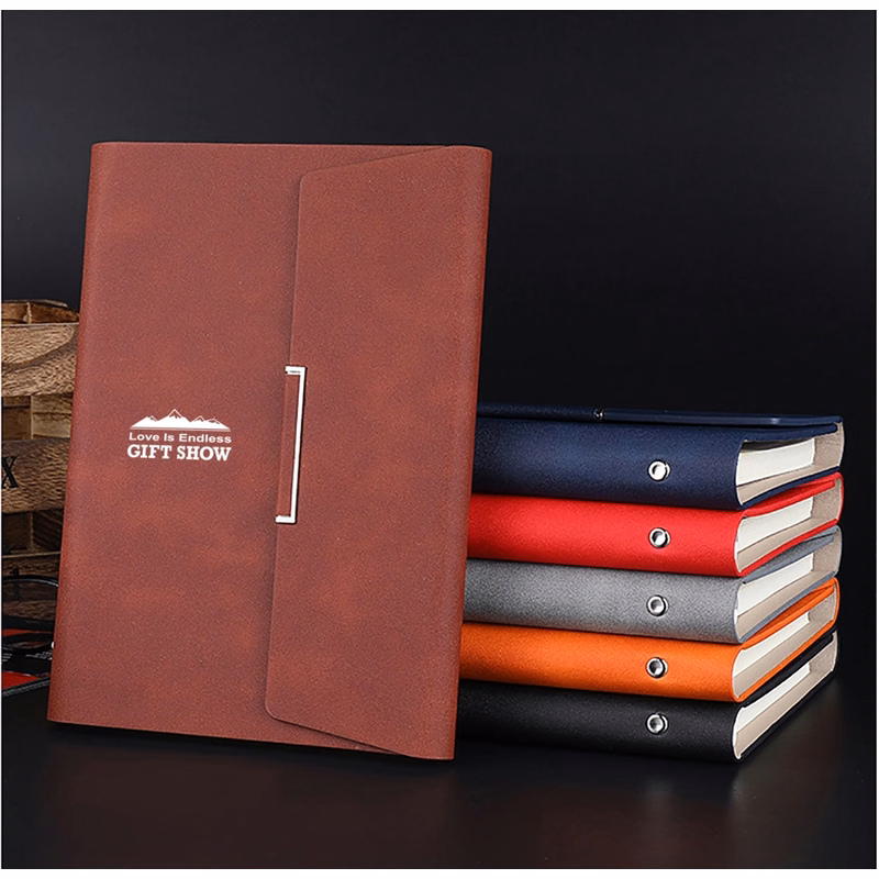 Personalized A5 Pu Leather Binder Notebook