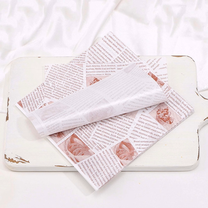 12"x12" Custom Food Wrapping Paper MOQ1000