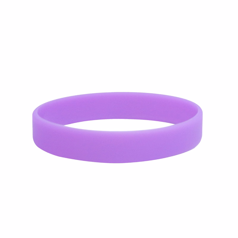Custom Silicone Wristband Bracelet Eight Inch