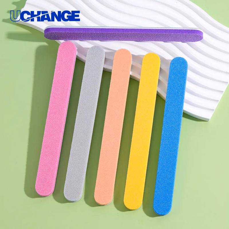 7-Inch Foam Nail File Lightweight Nail Care Accessory