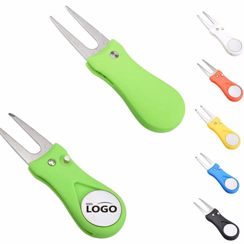 Foldable Divot Tool Golf Pitch Repairer MOQ 50pcs