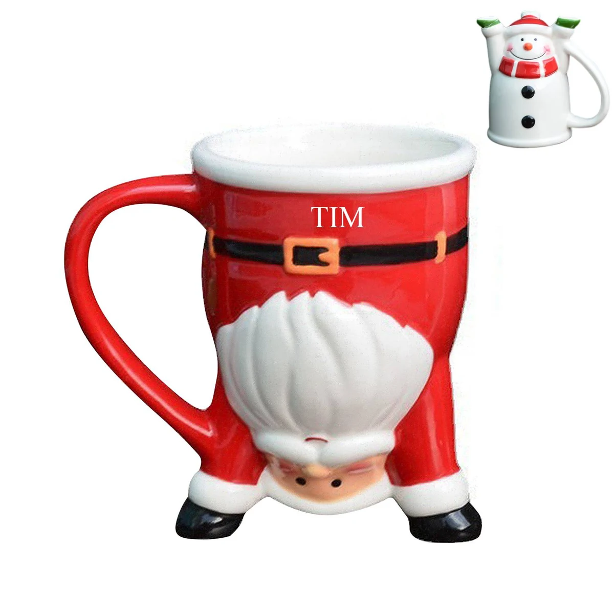 Christmas Santa Ceramic Coffee Cup Mug 1