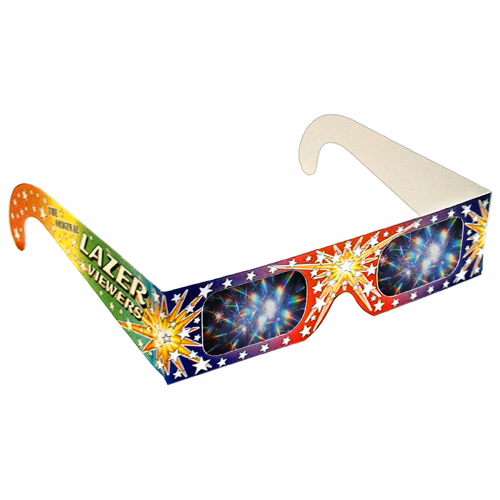 Fireworks Glasses - Original Lazer Viewers - Stock Imprint