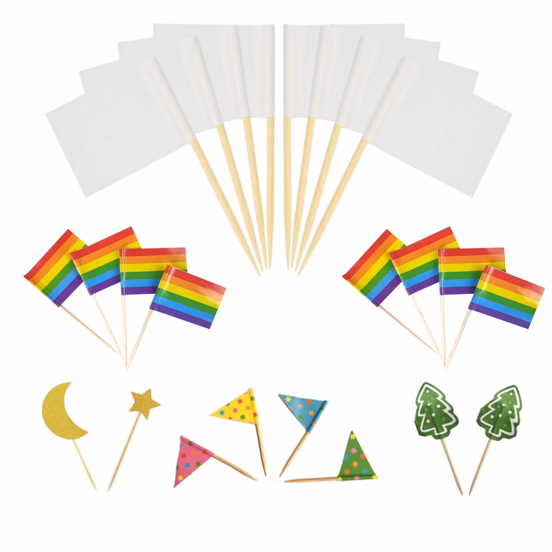 Decoration Toothpick Flag