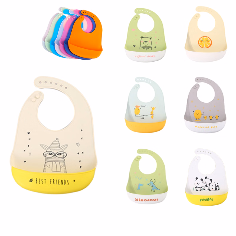 Silicone Waterproof Baby Bib