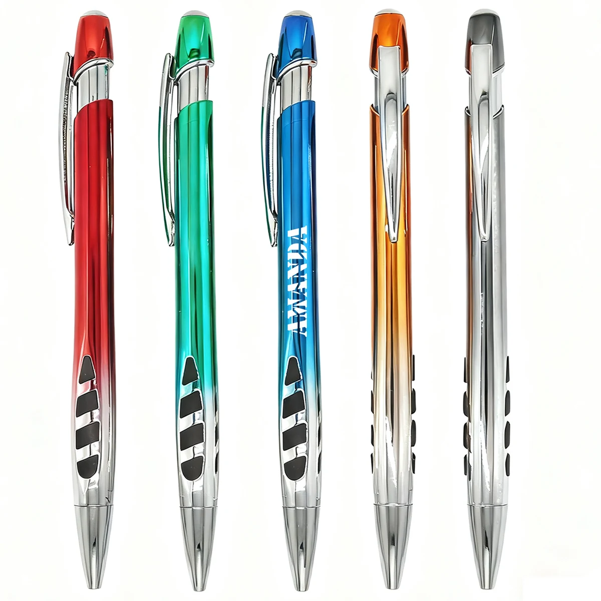 Retractable Business Ballpoint Pen, custom pen with logo imprint 1