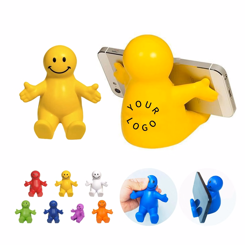 Foam Smiley Face Phone Holder