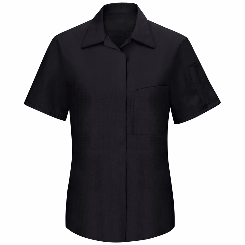 Red Kap® Women's Short Sleeve Performance Plus Shop Shirt with OilBlok Technology