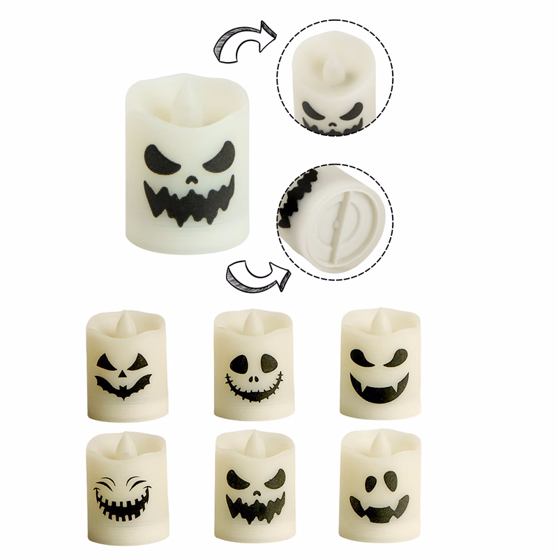 Halloween Decoration Candle Lights (12-Pack)