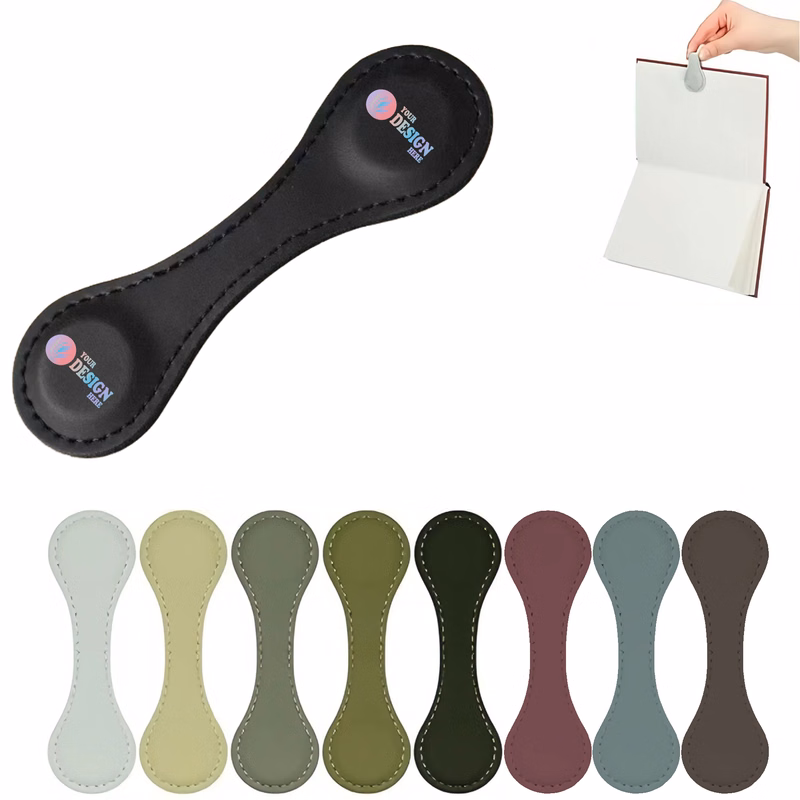 PU Magnetic Book Page Clip Bookmark