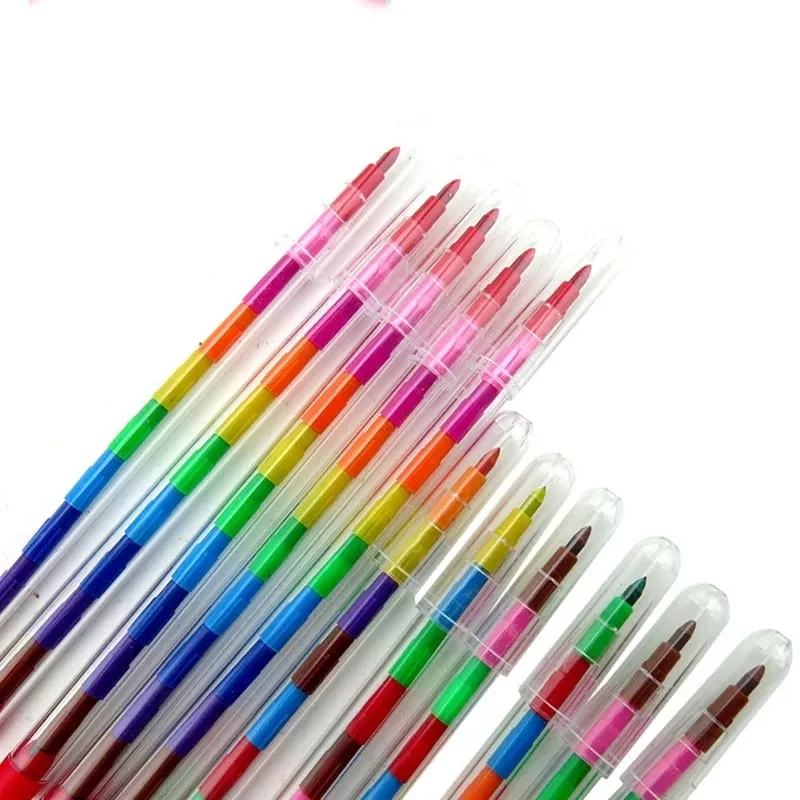 Stackable Colored Crayon 1