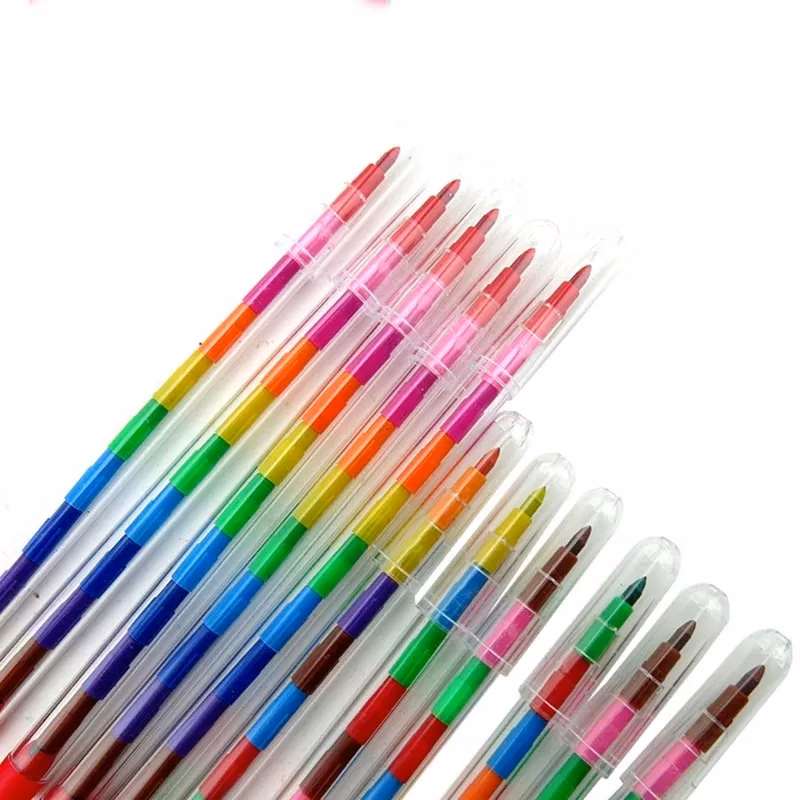 Stackable Colored Crayon