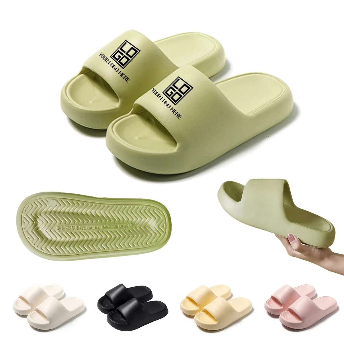 Pure Color Universal Slipper Sandals 1