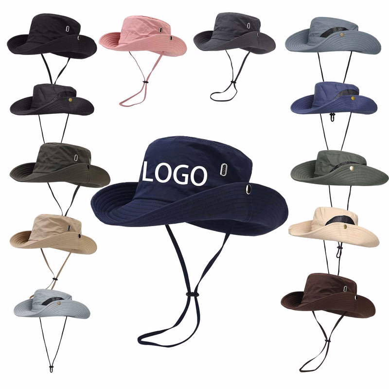All-Weather Unisex Nylon Sun Hat with Rapid Dry Function