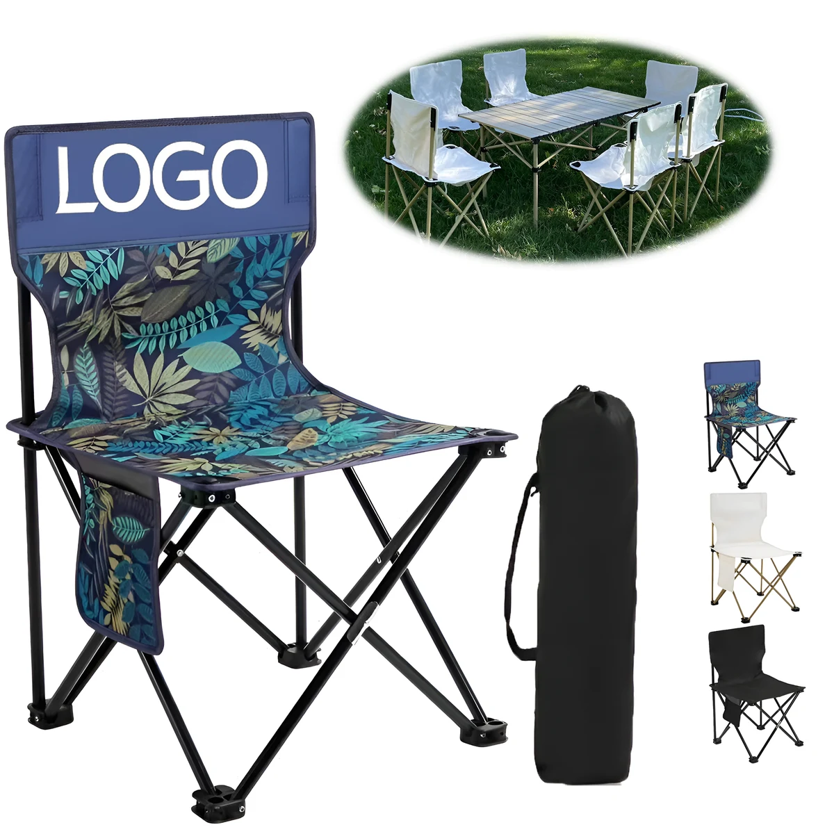 MOQ 20 PCS Portable Folding Camping Chair 1